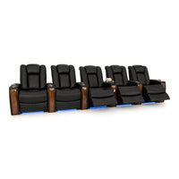 Monaco Italian Leather Home Theater Seating