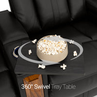 Monaco Italian Leather Home Theater Seating