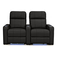Monterey CoolZeroᵀᴹ Italian Leather Home Theater Seating