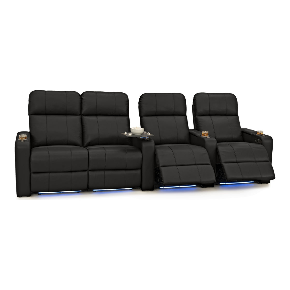 Monterey CoolZeroᵀᴹ Italian Leather Home Theater Seating