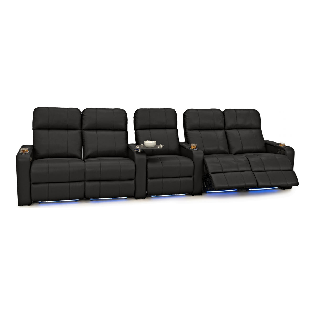 Monterey CoolZeroᵀᴹ Italian Leather Home Theater Seating