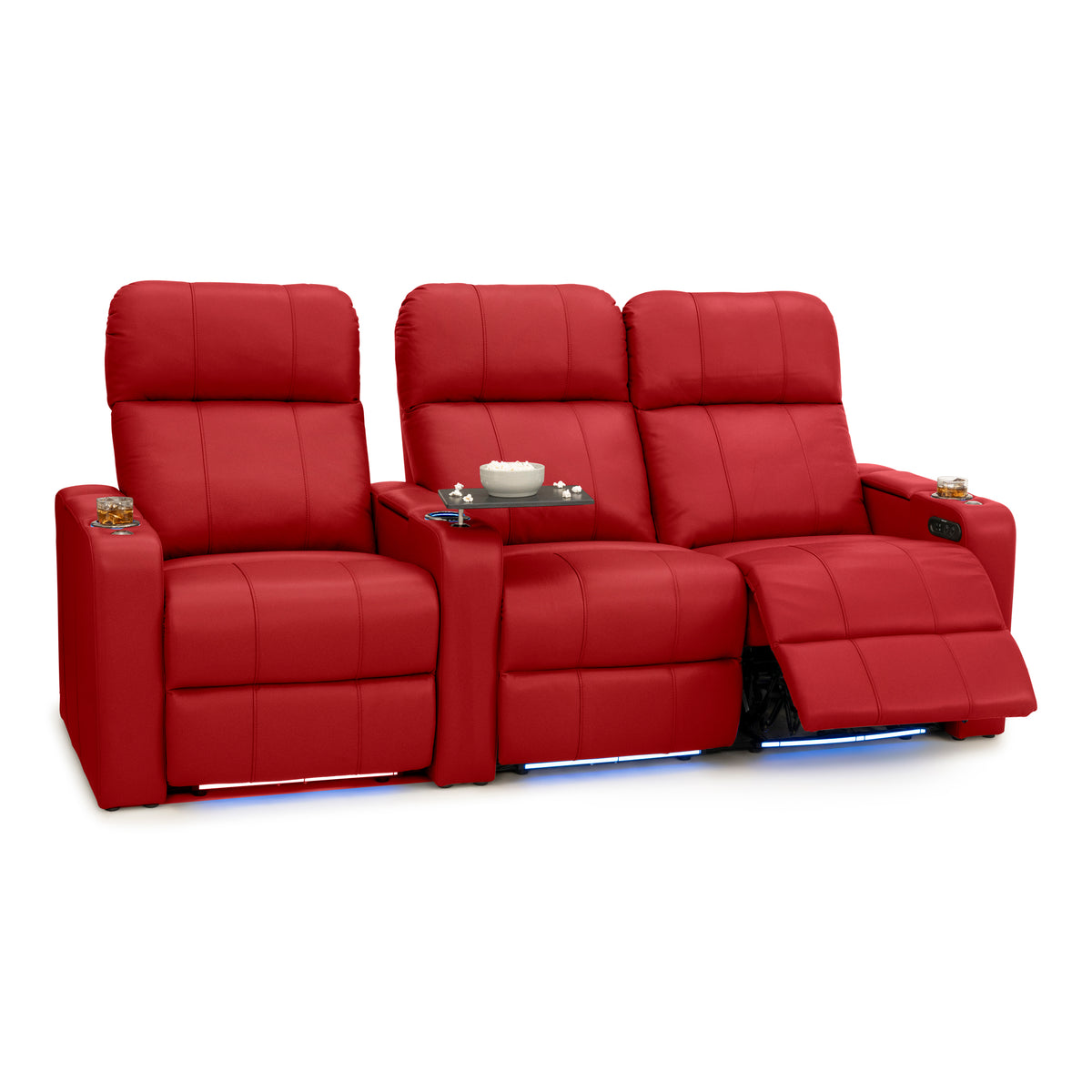 Monterey CoolZeroᵀᴹ Italian Leather Home Theater Seating