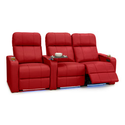 Monterey CoolZeroᵀᴹ Italian Leather Home Theater Seating