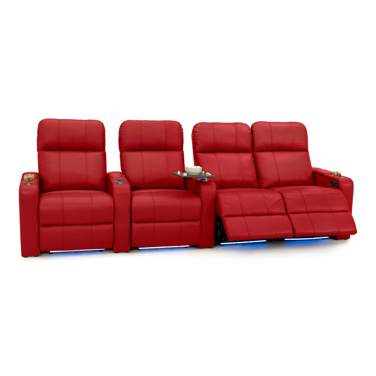 Monterey CoolZeroᵀᴹ Italian Leather Home Theater Seating