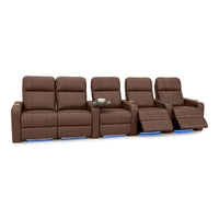 Monterey CoolZeroᵀᴹ Italian Leather Home Theater Seating