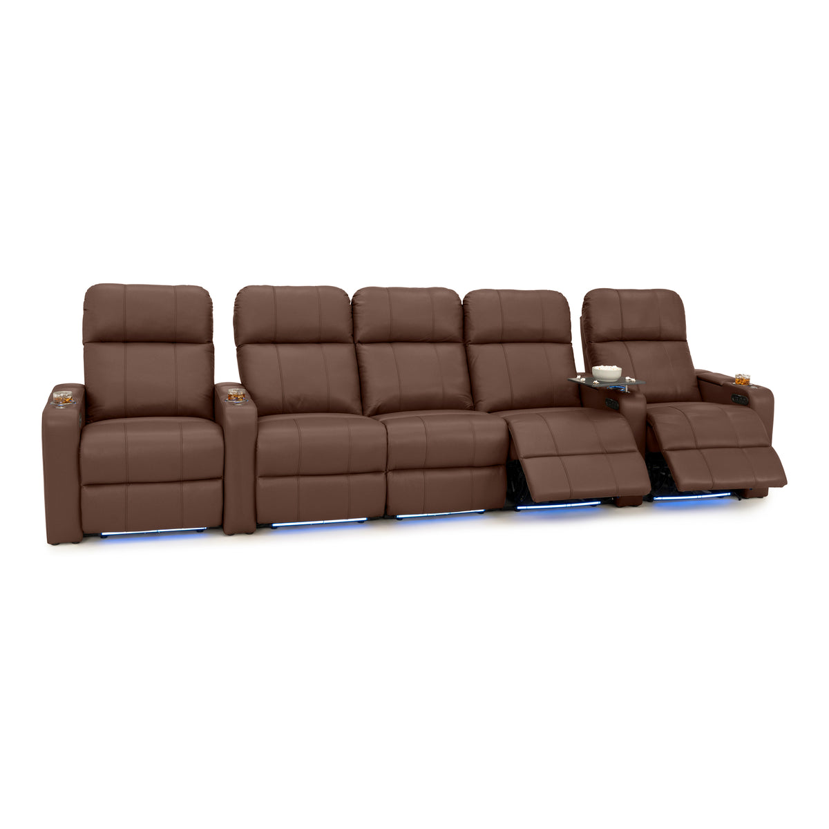Monterey CoolZeroᵀᴹ Italian Leather Home Theater Seating