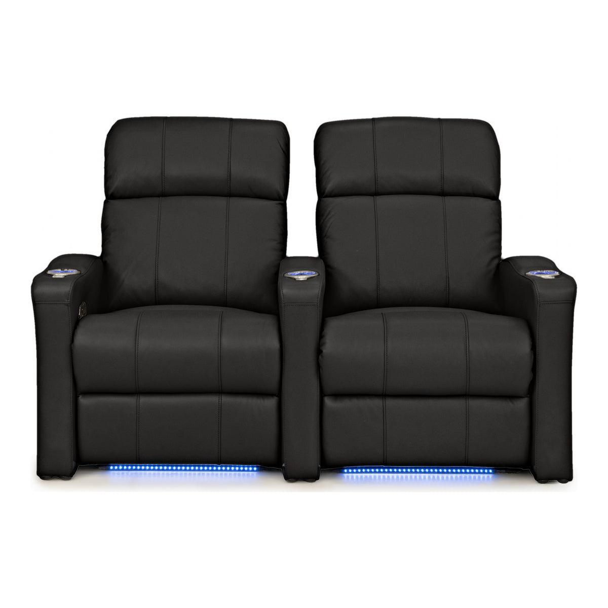 Napa Italian Leather Spacesaver Home Theater Seating