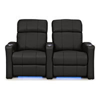 Napa Italian Leather Spacesaver Home Theater Seating