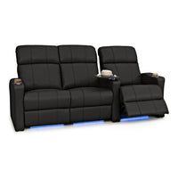 Napa Italian Leather Spacesaver Home Theater Seating