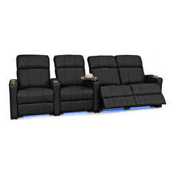 Napa Italian Leather Spacesaver Home Theater Seating
