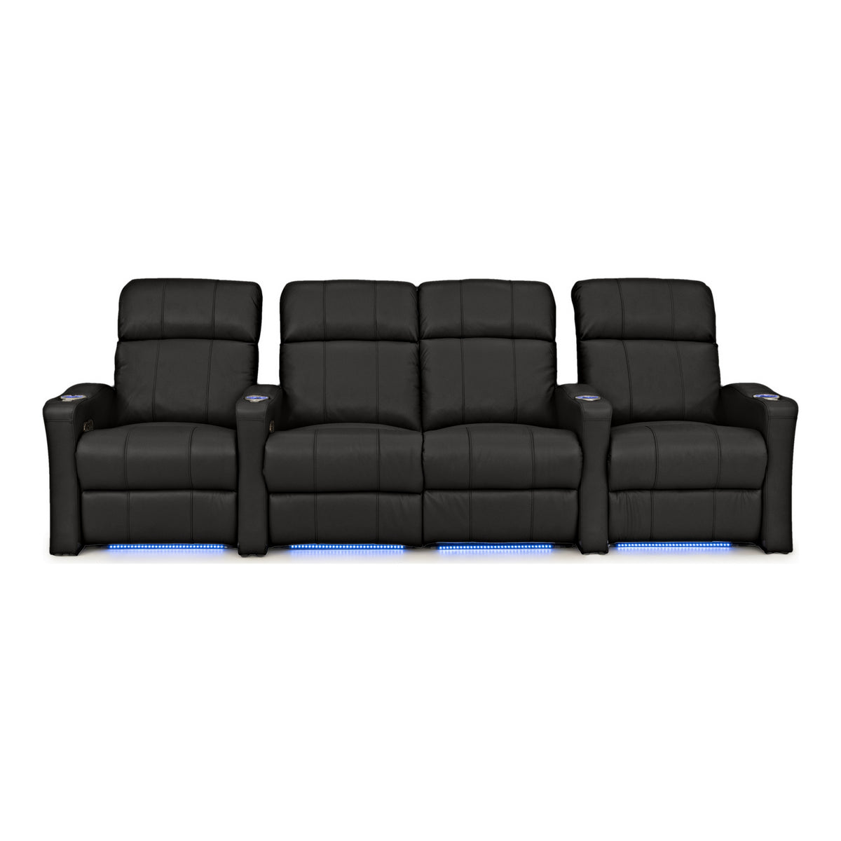 Napa Italian Leather Spacesaver Home Theater Seating