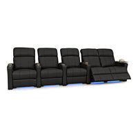 Napa Italian Leather Spacesaver Home Theater Seating