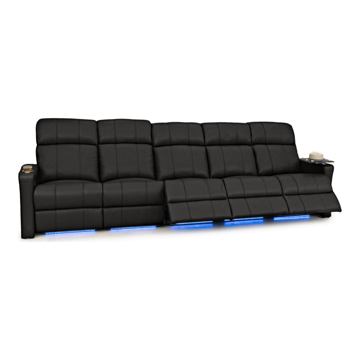 Napa Italian Leather Spacesaver Home Theater Seating