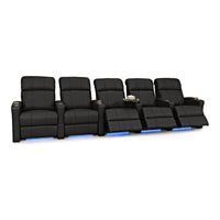 Napa Italian Leather Spacesaver Home Theater Seating