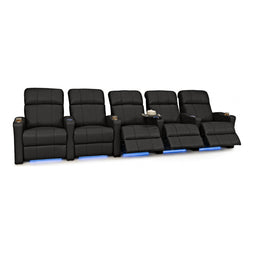 Napa Italian Leather Spacesaver Home Theater Seating