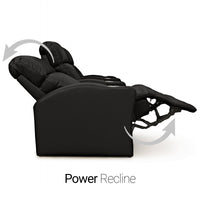 Napa Italian Leather Spacesaver Home Theater Seating