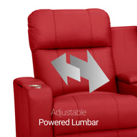 Seatcraft Octavius Big & Tall Home Theater Sofa & Loveseat