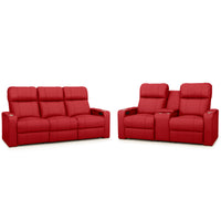 Seatcraft Octavius Big & Tall Home Theater Sofa & Loveseat