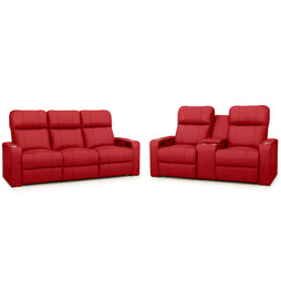 Seatcraft Octavius Big & Tall Home Theater Sofa & Loveseat