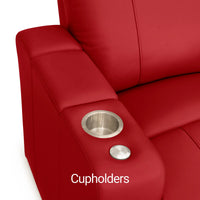 Seatcraft Octavius Big & Tall Home Theater Sofa & Loveseat