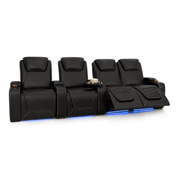Paladin Italian Leather Heat & Massage Home Theater Seating