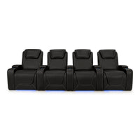 Paladin Italian Leather Heat & Massage Home Theater Seating