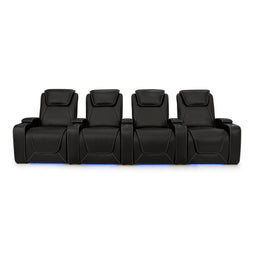 Paladin Italian Leather Heat & Massage Home Theater Seating
