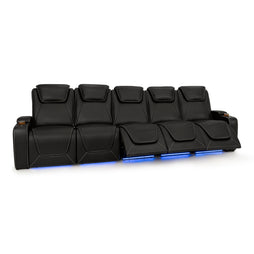 Paladin Italian Leather Heat & Massage Home Theater Seating