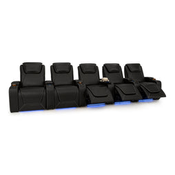 Paladin Italian Leather Heat & Massage Home Theater Seating
