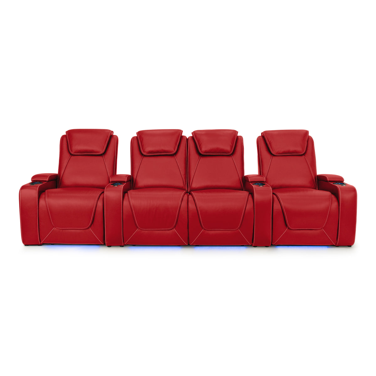 Paladin Italian Leather Heat & Massage Home Theater Seating
