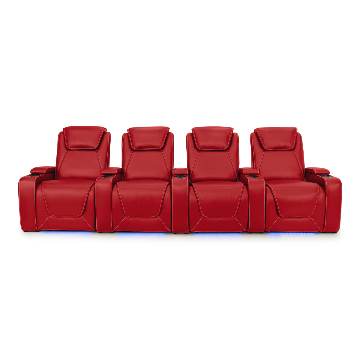 Paladin Italian Leather Heat & Massage Home Theater Seating