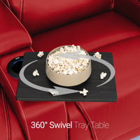 Paladin Italian Leather Heat & Massage Home Theater Seating