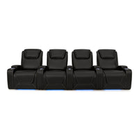 Pantheon Italian Leather Big & Tall Home Theater Seating