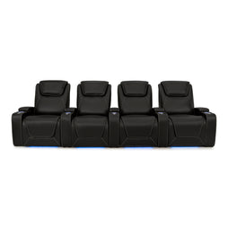 Pantheon Italian Leather Big & Tall Home Theater Seating