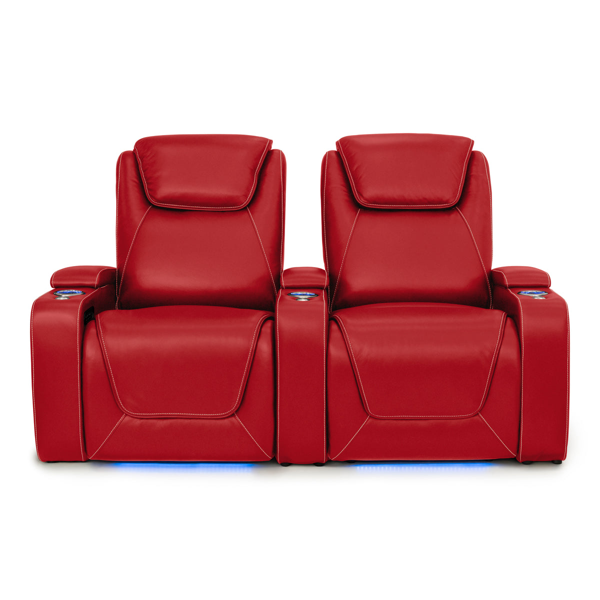 Pantheon Italian Leather Big & Tall Home Theater Seating