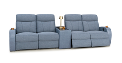 Row of 4 Dual Loveseats 122.0"
