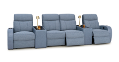 Row of 4 Middle Loveseat 136.0"