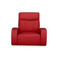Rialto Italian Leather FRONTROW Theater Seating® Single Recliner
