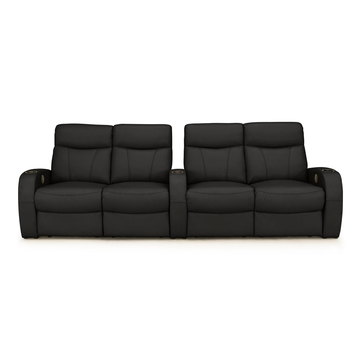 Rialto Italian Leather Home Theater Seating