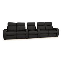 Rialto Italian Leather Home Theater Seating