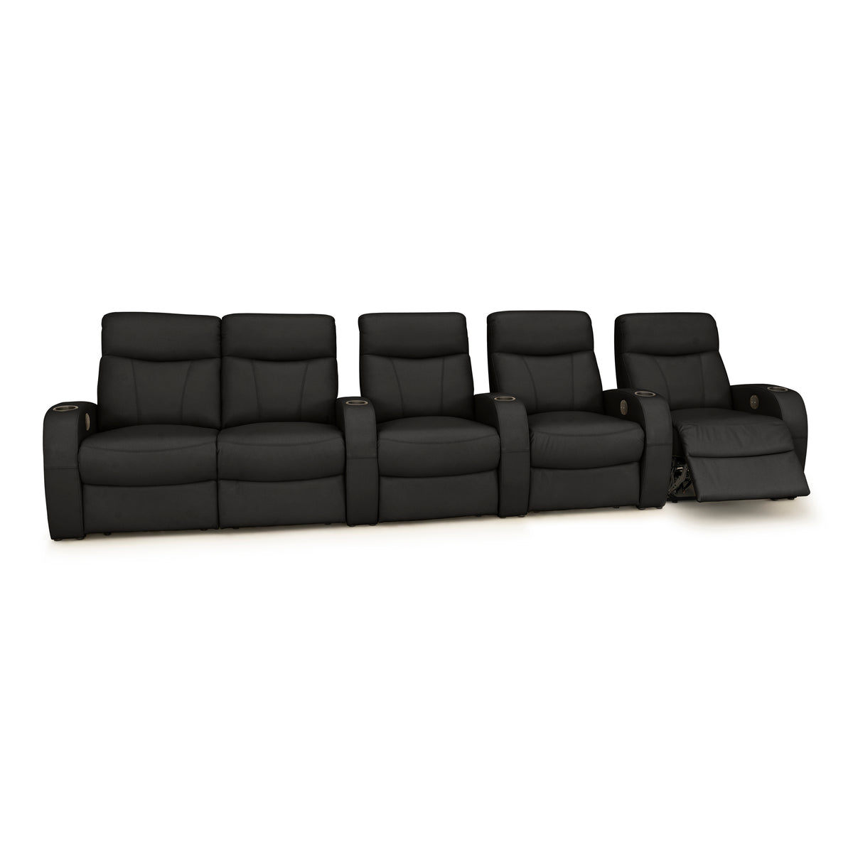 Rialto Italian Leather Home Theater Seating