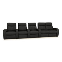 Rialto Italian Leather Home Theater Seating