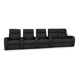 Rialto Italian Leather Home Theater Seating