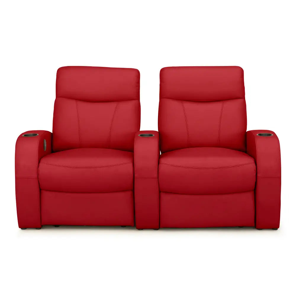 Rialto Italian Leather Home Theater Seating