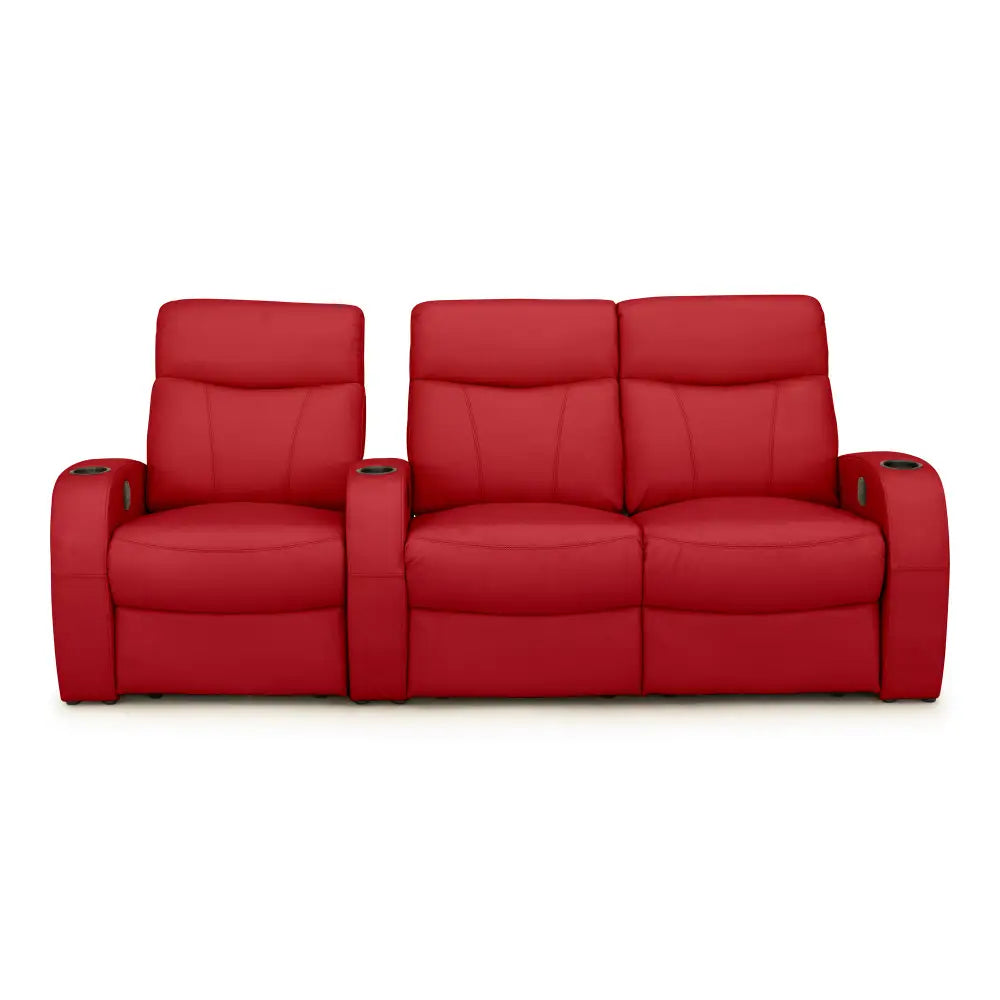 Rialto Italian Leather Home Theater Seating