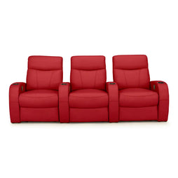 Rialto Italian Leather Home Theater Seating