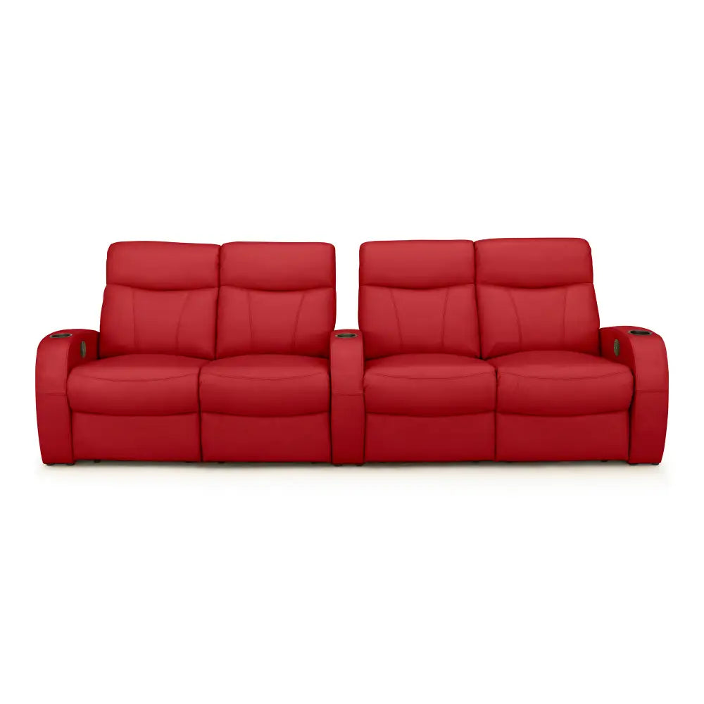 Rialto Italian Leather Home Theater Seating
