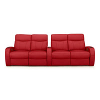 Rialto Italian Leather Home Theater Seating