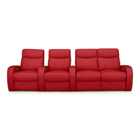 Rialto Italian Leather Home Theater Seating