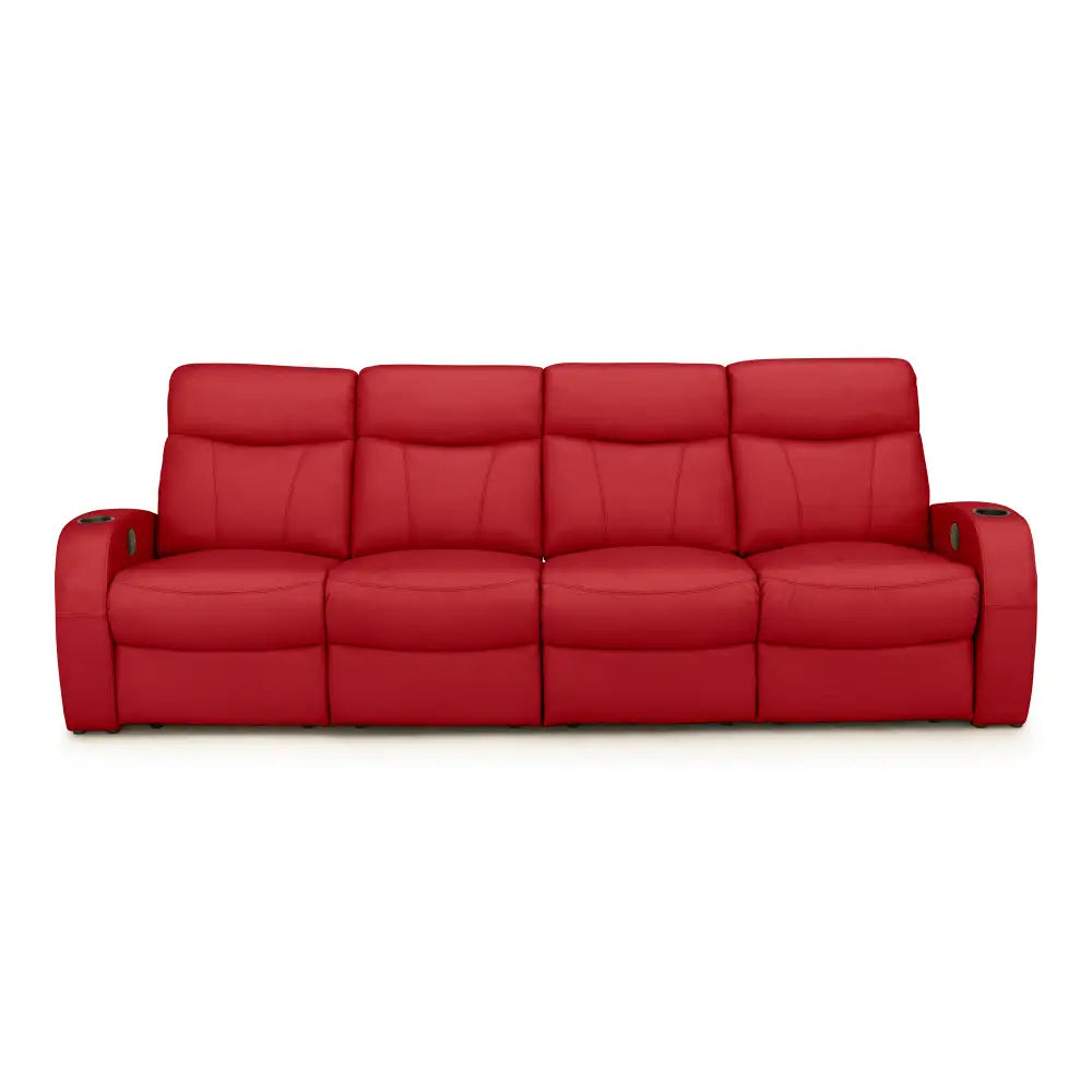 Rialto Italian Leather Home Theater Seating